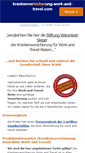 Mobile Screenshot of krankenversicherung-work-and-travel.com